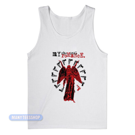 My Chemical Romance Guns And Angel Tank Top