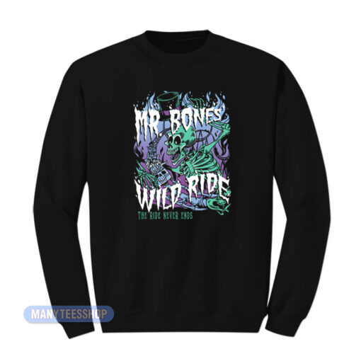 Planet Coaster Mr Bones Wild Ride Sweatshirt