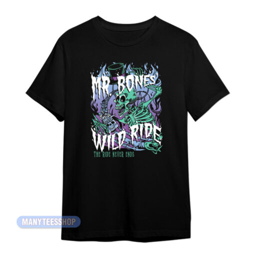 Planet Coaster Mr Bones Wild Ride T-Shirt