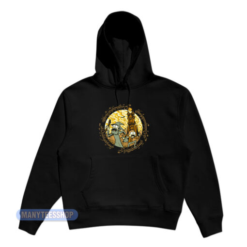 Rick and Morty X The Lord Of The Rings Hoodie