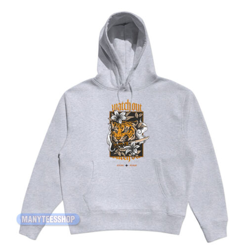 Tiger Sword Watch Out Hoodie