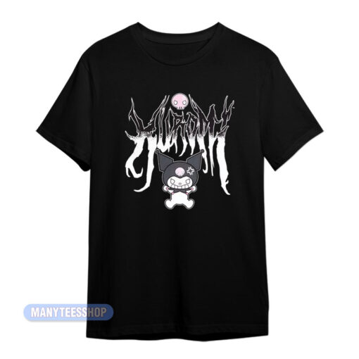 Sanrio Kuromi Metal T-Shirt