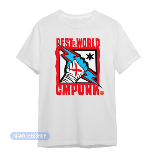 Best In The World CM Punk Catch Mania T-Shirt
