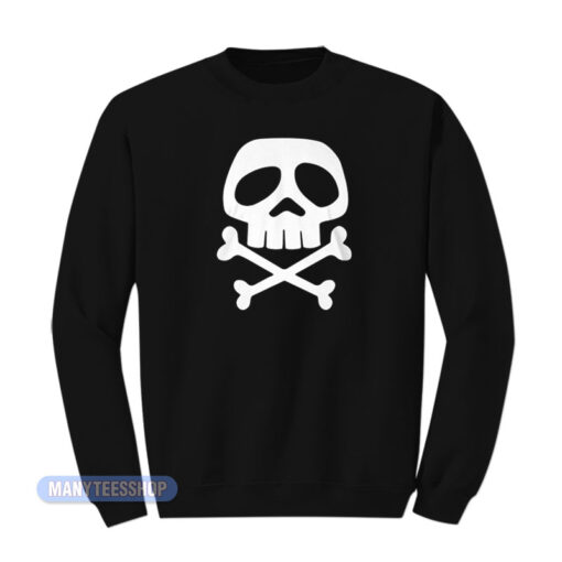 MCR Gerard Way Captain Harlock Skull Sweatshirt