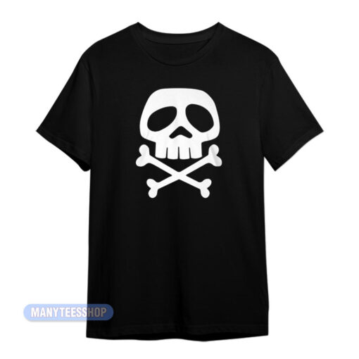 MCR Gerard Way Captain Harlock Skull T-Shirt