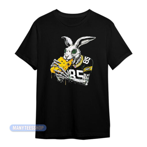 Green Bay Packers Tucker Kraft Rabbit T-Shirt