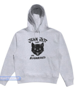 Joan Jett And The Blackhearts Cat Hoodie