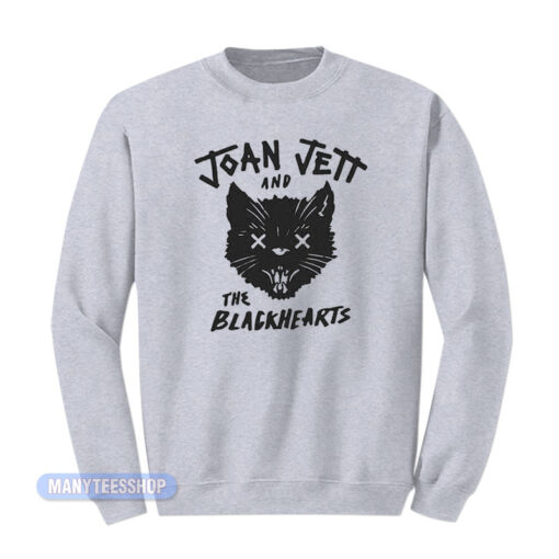 Joan Jett And The Blackhearts Cat Sweatshirt