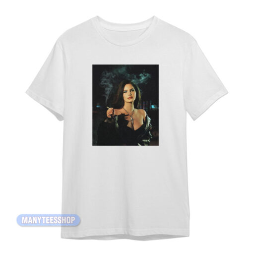 Lana Del Rey Smoking Mexican T-Shirt