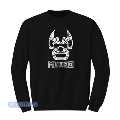 Johnny Mundo Mask Lucha Underground Sweatshirt