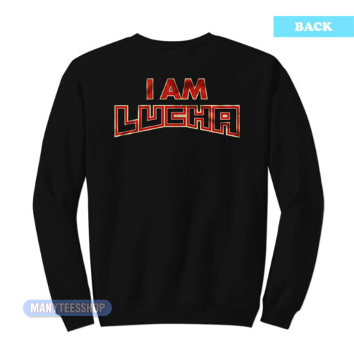Lucha Underground Mask I Am Lucha Sweatshirt