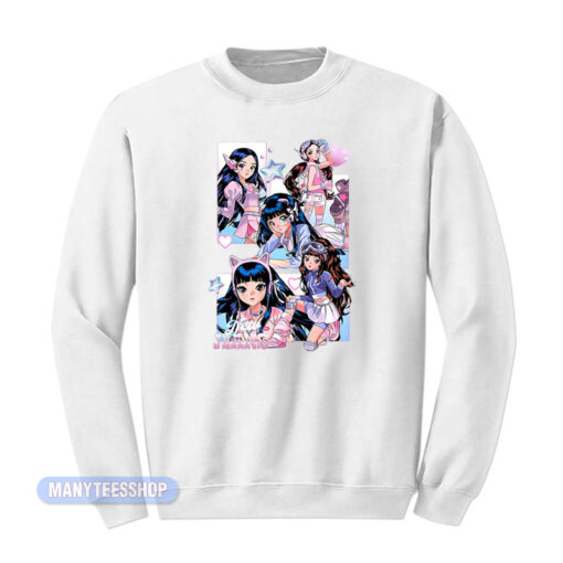 NewJeans Anime Weverse Album Cover Sweatshirt