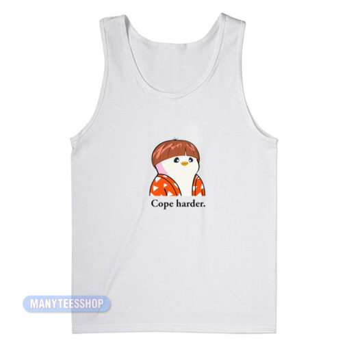 Pudgy Penguin Cope Harder Tank Top