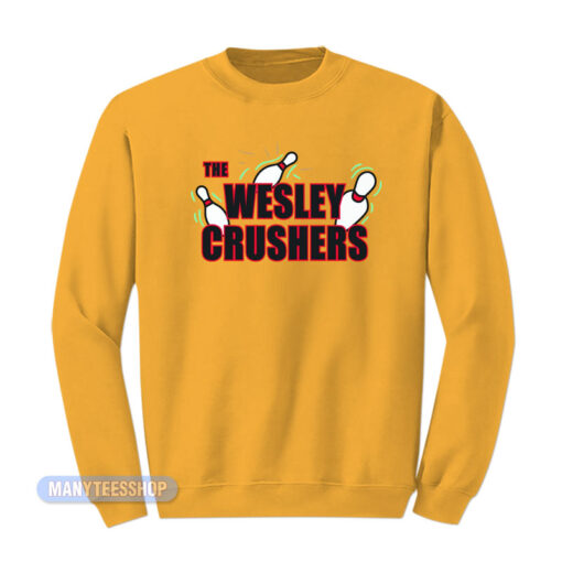 Sheldon The Wesley Crushers Bowling Sweatshirt