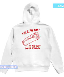 Amerikanos Grille Gyros In Town Hoodie