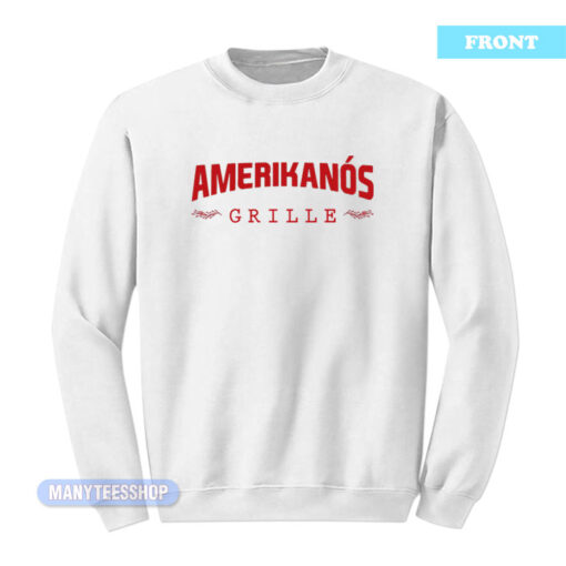 Amerikanos Grille Gyros In Town Sweatshirt