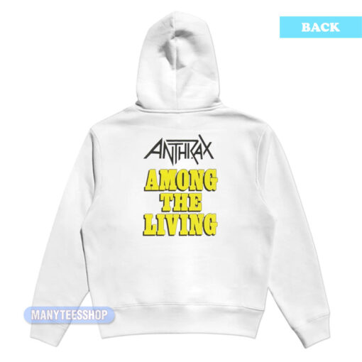 Anthrax I Am The Law Among The Living Hoodie
