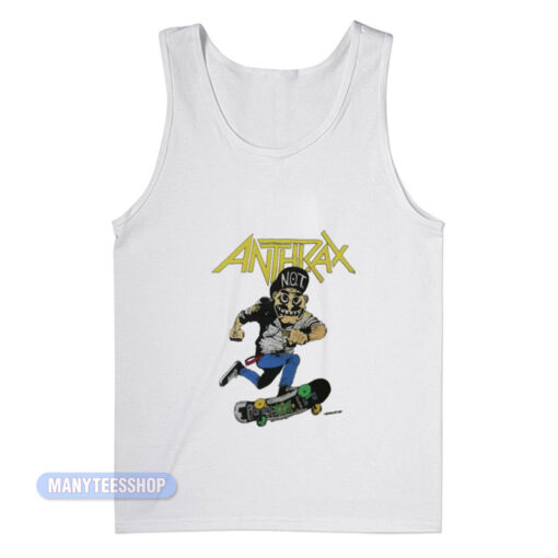 Anthrax Not Man Skate Tank Top