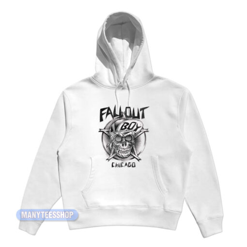 Fall Out Boy Chicago Skull Hoodie