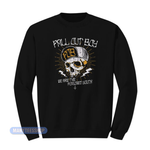 Fall Out Boy We Are The Poisoned Youth Skull Sweatshirt