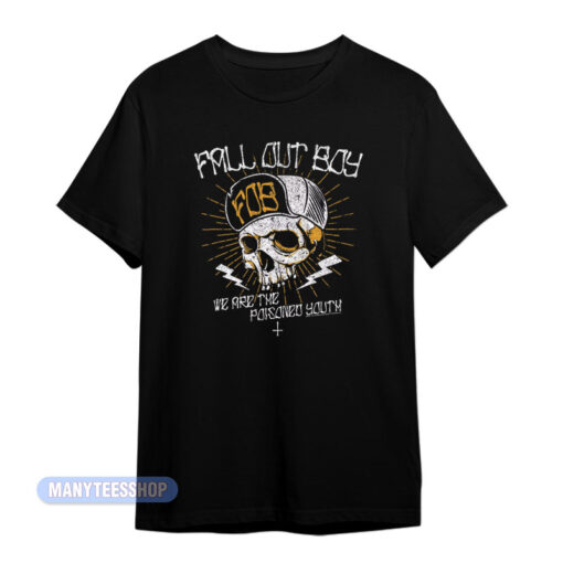 Fall Out Boy We Are The Poisoned Youth Skull T-Shirt
