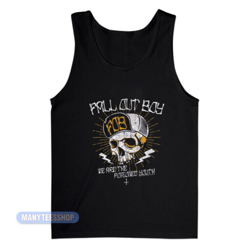 Fall Out Boy We Are The Poisoned Youth Skull Tank Top