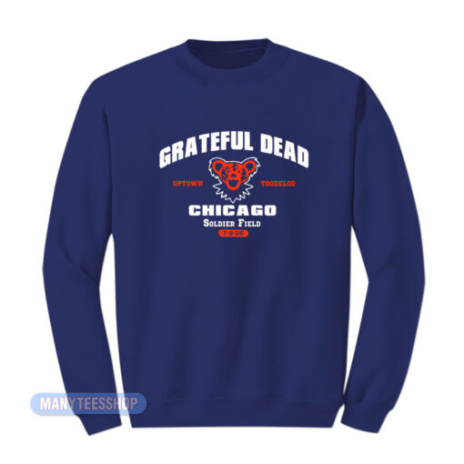 Grateful Dead Chicago Bears Sweatshirt