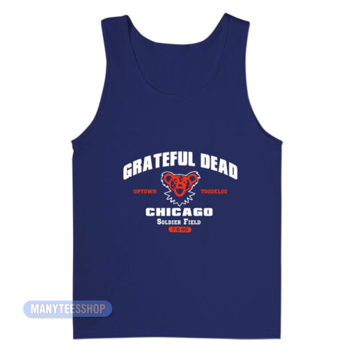 Grateful Dead Chicago Bears Tank Top