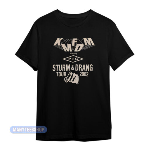 KMFDM Featuring Pig Sturm And Drang Tour T-Shirt