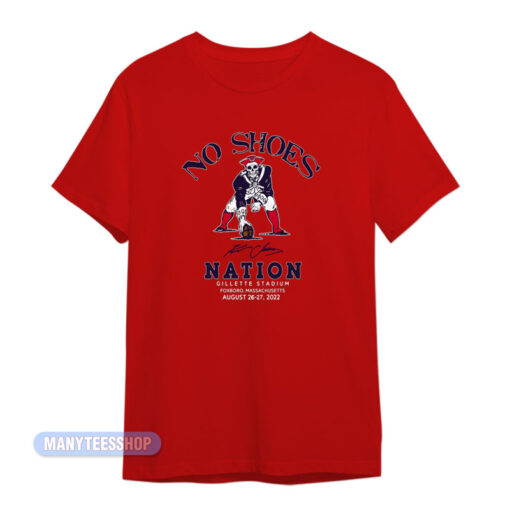Kenny Chesney No Shoes Nation Gillette Stadium 2022 T-Shirt