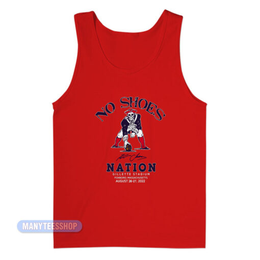 Kenny Chesney No Shoes Nation Gillette Stadium 2022 Tank Top