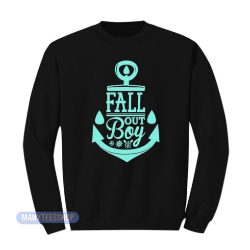 Fall Out Boy Anchor Girls Sweatshirt