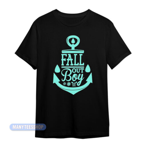 Fall Out Boy Anchor Girls T-Shirt