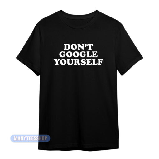 MCR Mikey Way Don't Google Yourself T-Shirt