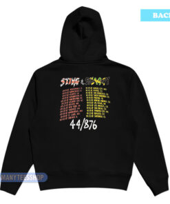 Sting And Shaggy 44/876 Tour Hoodie