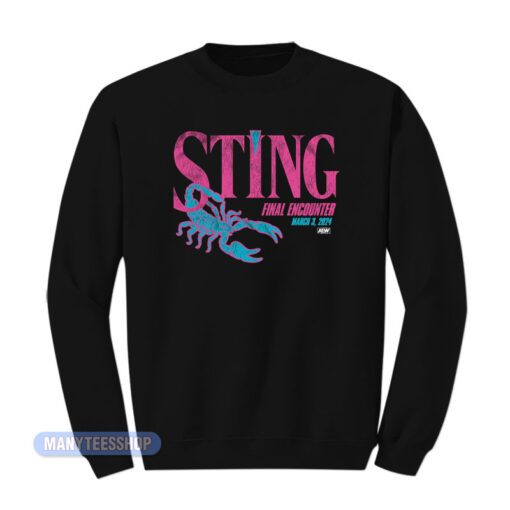 Sting Final Encounter Sweatshirt