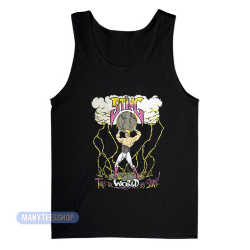 Sting Takes The World By Storm Tank Top