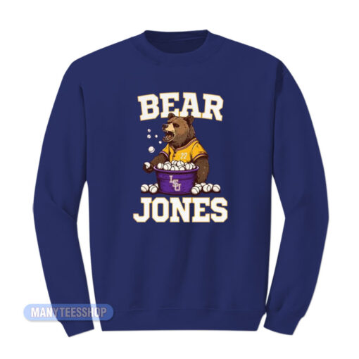 Bear Jones LSU Baseball Sweatshirt