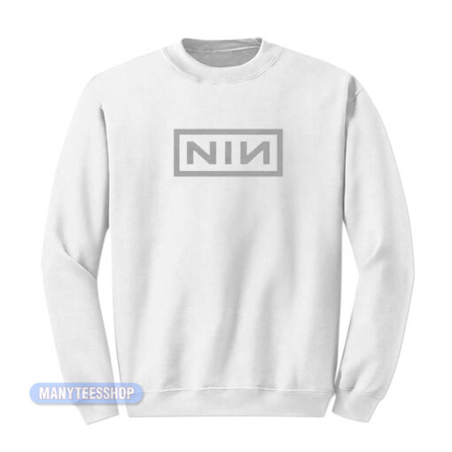 Captain Marvel Nine Inch Nails NIN Logo Sweatshirt