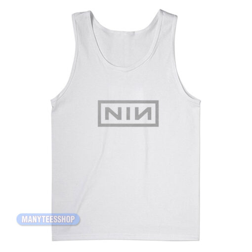 Captain Marvel Nine Inch Nails NIN Logo Tank Top