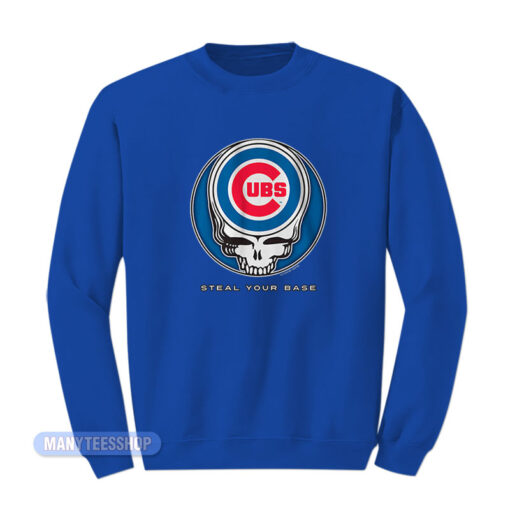 Chicago Cubs x Grateful Dead Steal Your Base Sweatshirt