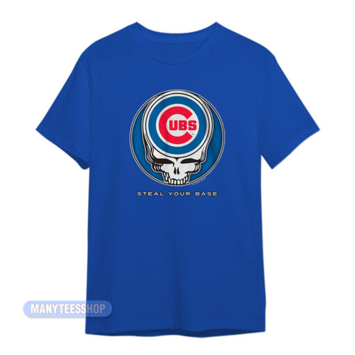 Chicago Cubs x Grateful Dead Steal Your Base T-Shirt