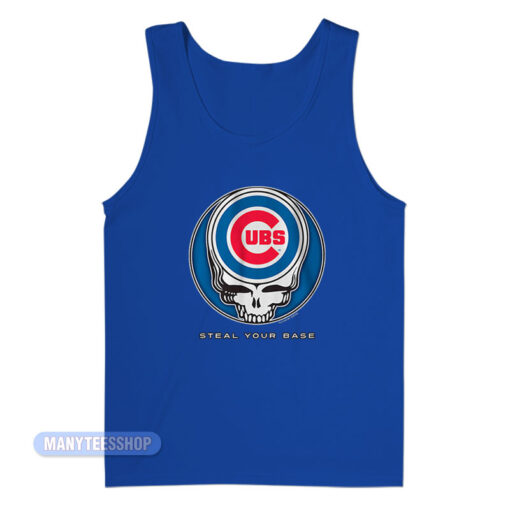 Chicago Cubs x Grateful Dead Steal Your Base Tank Top