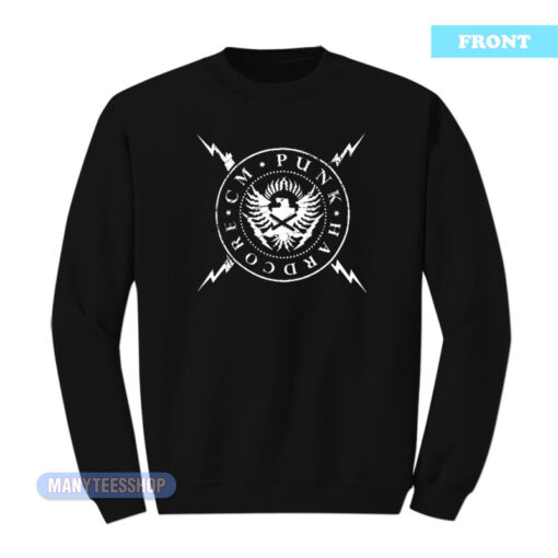 Cm Punk Seal Of Hardcore Ramones Sweatshirt
