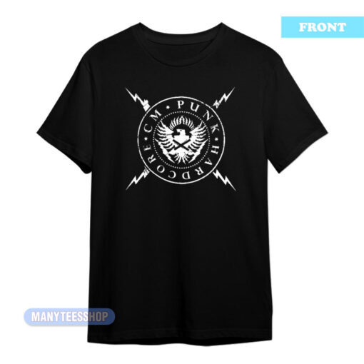 Cm Punk Seal Of Hardcore Ramones T-Shirt