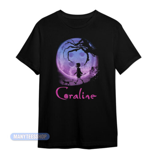 Coraline Button Moon Jumbo Movie T-Shirt