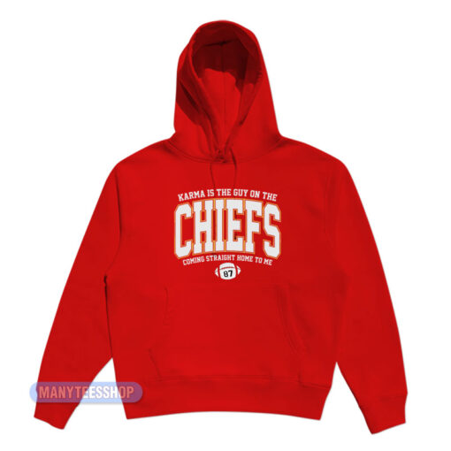 Karma Is The Guy On The Chiefs Hoodie