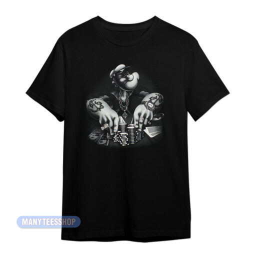 Michael Jackson Popeye Gangster T-Shirt