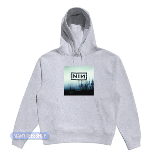 Nine Inch Nails With Teeth Album Cover Hoodie