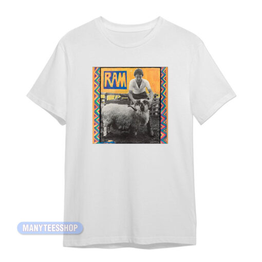 Paul McCartney Ram Album Cover T-Shirt